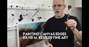 Painting Canvas Edges