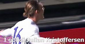 I gol del nuovo attaccante Julian Kristoffersen