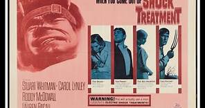 Stuart Whitman, Roddy McDowall & Lauren Bacall in "Shock Treatment" (1964)