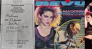 Madonna first ever Dutch Radio Interview January 1984