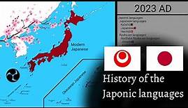 History of the Japonic languages (Timeline)