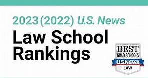 Thoughts on the 2023 (2022) USNWR Law School Rankings