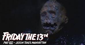 Friday The 13th Part 8 Jason Takes Manhattan - Jason Unmasked Scene