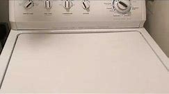 11027841600 Kenmore Washer won't spin after drain
