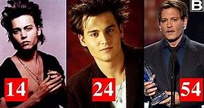 Johnny Depp Transformation | From 2 to 54 Years Old