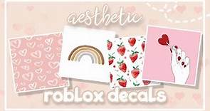 50 Aesthetic Roblox Decal Codes | Roblox