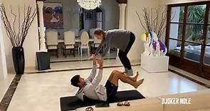 Novak Djokovic NEW CHALLENGE with Wife Jelena - Marbella 2020 (HD)
