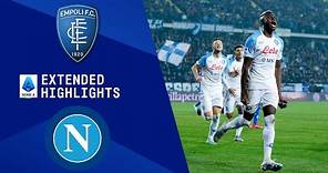 Empoli vs. Napoli: Extended Highlights | Serie A | CBS Sports Golazo