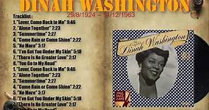 Dinah Washington Greatest Hits DINAH WASHINGTON - THE BEST