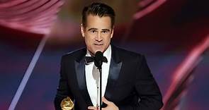 Colin Farrell Wins Best Actor in a Musical/Comedy Motion Picture | 2023 Golden Globe Awards on NBC