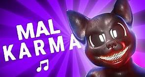 Cartoon Cat - 'Mal Karma' (Español)
