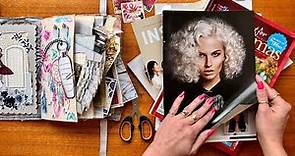 Using Magazine Images ONLY to Embellish an ENTIRE Journal