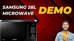 Samsung microwave 28l demo