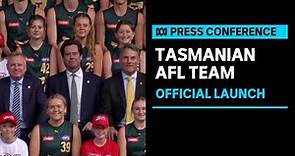 IN FULL: AFL officially launches Tasmanian team | ABC News