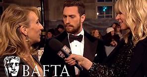 Sam & Aaron Taylor-Johnson Red Carpet Interview | BAFTA Film Awards 2017