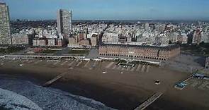 Mar del Plata en 4K: Plaza colon, Relájate con Vistas Aéreas de Playas y Barrios.