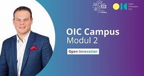 OIC Campus: Modul 2 - Open Innovation