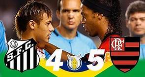 Santos 4 x 5 Flamengo - melhores momentos (GLOBO HD 720p) Campeonato Brasileiro 2011
