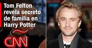 Tom Felton revela que su abuelito apareció en una película de Harry Potter