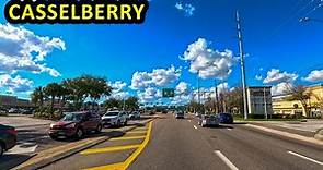 Casselberry Florida Driving Through