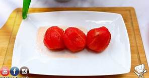 How to Peel Tomatoes in the Microwave | Best Way to Blanch Tomatoes
