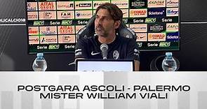 Mister William Viali | Postgara Ascoli-Palermo | Ascoli Calcio