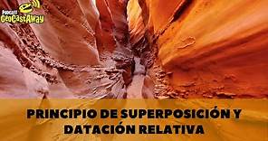 Principio de superposición y datación relativa.