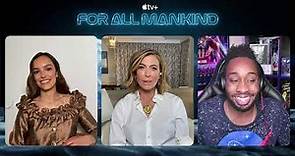Jodi Balfour & Sonya Walger Interview (2021) | For All Mankind | Apple TV+