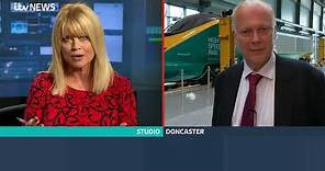 Chris Grayling: "Northern Leaders need to stop talking down the North" | ITV News