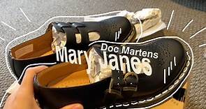 Unboxing Doc Martens Mary Janes + Fit Check👞