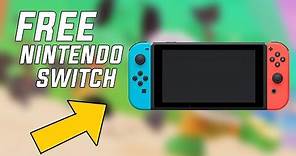 HOW TO GET A NINTENDO SWITCH FOR *FREE* (Free Nintendo switch)