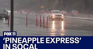 Pineapple express soaks Southern California - State of emergency issued