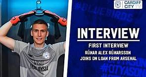 FIRST INTERVIEW | RÚNAR ALEX RÚNARSSON JOINS ON LOAN FROM ARSENAL