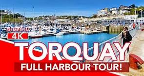 TORQUAY HARBOUR | A full tour of Torquay Harbour in Torquay Devon England