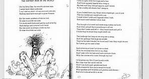 'The Worlds Dirtiest Man' poem by Shel Silvestein - Read Aloud for kids