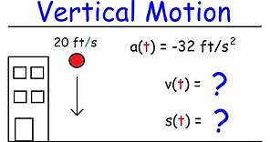 Rectilinear Motion Problems - Distance, Displacement, Velocity, Speed & Acceleration