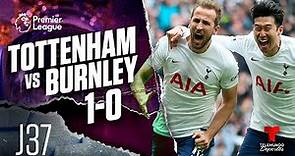 Highlights & Goals | Tottenham vs. Burnley 1-0 | Premier League | Telemundo Deportes