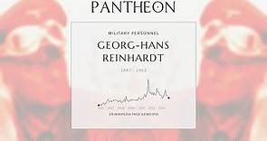 Georg-Hans Reinhardt Biography - German general and war criminal (1887–1963)