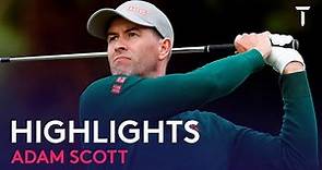 Adam Scott Round 2 Highlights | 2022 ISPS HANDA Australian Open
