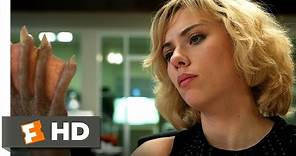Lucy (8/10) Movie CLIP - Time is the Answer (2014) HD