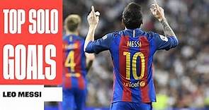 TOP 25 GOLES DE JUGADA INDIVIDUAL Lionel Messi LALIGA