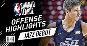 Grayson Allen Full Offense Highlights at 2018 NBA Summer League - UTAH Jazz Debut!
