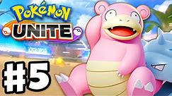 Slowbro and Quick Battles! - Pokemon Unite - Gameplay Walkthrough Part 5 (Nintendo Switch)
