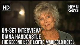 Diana Hardcastle On Set Interview - The Second Best Exotic Marigold Hotel