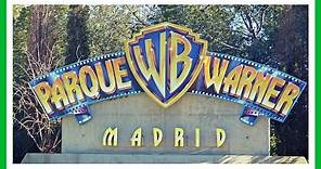 🎢 PARQUE WARNER Madrid | Warner Bros Park | ¡¡Todas las Atracciones!! ✅ España | Theme Park Spain