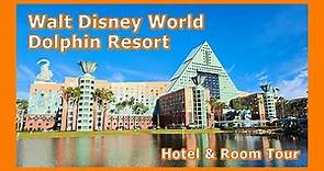 The Walt Disney World Dolphin Resort - Hotel & Room Tour (2023)