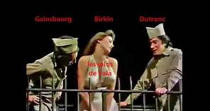 Birkin, Gainsbourg et Dutronc - Les lolos de Lola - Live Stéréo 1974
