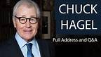 Secretary Chuck Hagel | Full Address and Q&A | Oxford Union