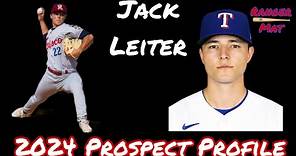 JACK LEITER | 2024 Prospect Profile | Ranger Mat