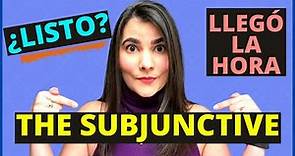 When to use SUBJUNCTIVE in Spanish | Introduction to the PRESENT SUBJUNCTIVE